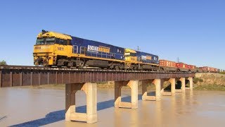 Freight Trains in Western New South Wales