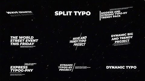 Top Apple Motion Projects: Dynamic Kinetic Typography