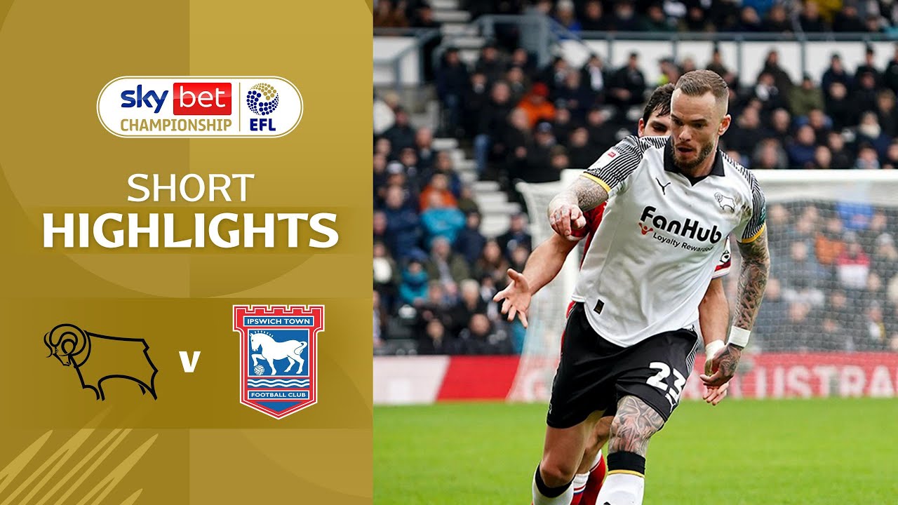 [Highlight] EFL Championship : Derby County vs Ipswich Town (07-02-69)