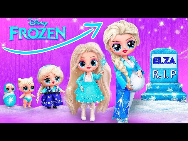 Elsa Tumbuh Dewasa! 32 Kreasi Frozen Untuk LOL class=
