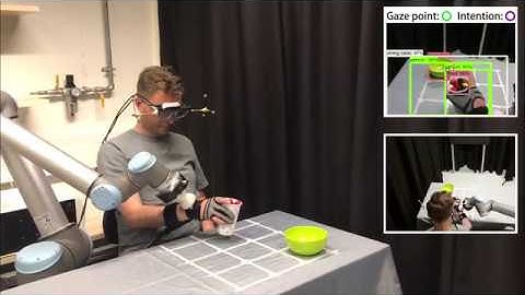 Gaze-based, Context-aware Robotic System for Assisted Reaching and Grasping