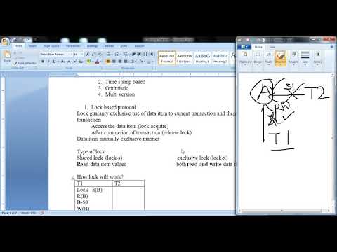Locking Methods-Two Phase
