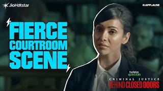 Anupriya Goenka’s Best Court Scene | Criminal Justice Season 2 | Applause Entertainment
In the final moments of the case, every word carries weight. Watch Anupriya Goenka deliver a powerful closing argument that brings intensity, clarity, and conviction to the courtroom in Criminal Justice Season 2. Watch the full series only on Jio Hotstar.
#CriminalJusticeseason2 #AnupriyaGoenka #PankajTripathi #JioHotstar #Courtscene #CourtClosingArgument #ApplauseEntertainment
Criminal Justice: Adhura Sach is an Indian Hindi-language legal drama television series directed by Rohan Sippy. Starring Pankaj Tripathi, Shweta Basu Prasad, Purab Kohli, Swastika Mukherjee and Adinath Kothare in prominent roles.
Subscribe for more such clips, videos & updates - https://bit.ly/ApplauseEntertainment
Applause Entertainment, a venture of the Aditya Birla Group is a pioneering Content & IP Creation Studio specializing in premium drama series, films, documentaries, and animation. Renowned for creating groundbreaking content across genres and languages, the studio has delivered iconic series such as Scam 1992: The Harshad Mehta Story, Criminal Justice, Scam 2003: The Telgi Story, Rudra: The Edge of Darkness, Undekhi, Bhaukaal, Tanaav, City of Dreams, and Mithya, earning widespread acclaim and recognition.
Expanding its horizons, Applause has made a remarkable foray into cinema, with an exciting slate of films including Por Thozhil, Zwigato, and Do Aur Do Pyaar, to name a few. Upcoming projects include highly anticipated titles such as Bison.
With a proven track record of delivering award-winning content, Applause Entertainment has received prestigious honors like the Kim Jiseok Award, the Dadasaheb Phalke Award, SCREENXX Awards, E4M Play Awards, Telly Streaming Awards, and Filmfare OTT Awards.
In collaboration with leading platforms like Netflix, Disney+ Hotstar, Amazon Prime Video, SonyLIV, and ZEE5, Applause Entertainment continues to redefine storytelling and elevate entertainment to new heights.
Follow us on Social Media for Latest Updates:
Facebook: https://www.facebook.com/ApplauseSocial/
Twitter: https://twitter.com/ApplauseSocial
Instagram: https://www.instagram.com/applausesocial/
Moj: https://bit.ly/Mojappalausesocial
Josh : https://bit.ly/Joshapplausesocial
#ApplauseEntertainment #Applause Anupriya Goenka’s Best Court Scene | Criminal Justice Season 2 | Applause Entertainment