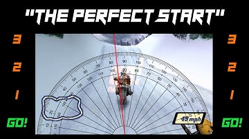 How to manage "The Perfect Start" in Sled Storm / Open Mountain Tracks