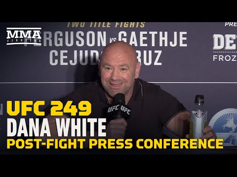 Dana White UFC 249 Post-Fight Press Conference - MMA Fighting