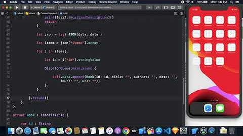 eBooks App Using Google Books API In SwiftUI - JSON Parsing Using SwiftyJSON In SwiftUI