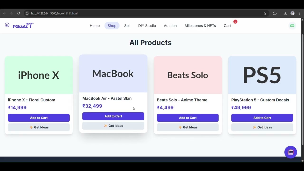 INNOVATE-A-THON 3.0 (reuseIT) Team - Hack-e-Hindustan