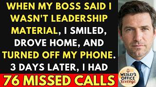 My Boss Said I Wasnt Leadership Material So I STOPPED Protecting the Firm