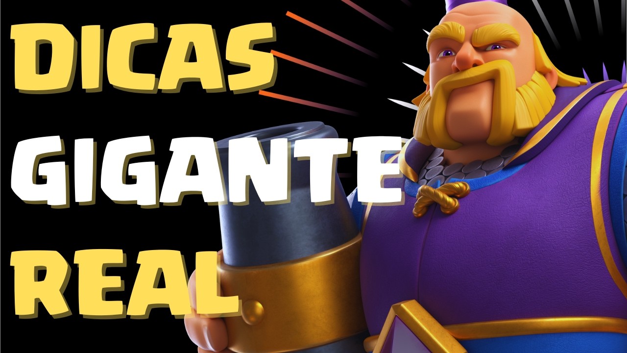DOMINE O DECK DE GIGANTE REAL COM ESSAS DICAS! GANHE MUITO FÁCIL! - Clash Royale