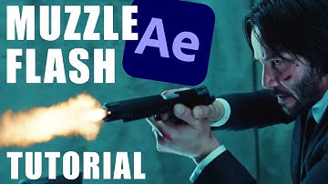 Create MUZZLE FLASHES in under 3 MINUTES | After Effects Tutorial