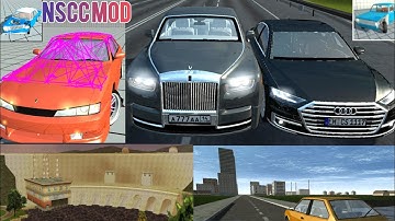 🔥(+SILVIA NSCC) MODS SIMPLE CAR CRASH: AUDI A8, ROLLS-ROYCE PHANTOM, MAPS