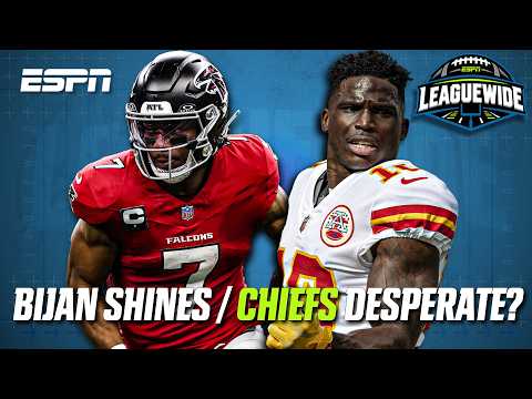 Bijan Dominates MNF: Should Broncos Panic ? Do the Chiefs need Tyreek to survive ? | Leaguewide