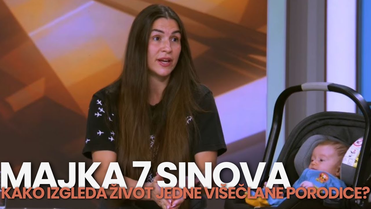 Emilija Ivanisevic, majka 7 sinova - Kako izgleda zivot jedne viseclane porodice?