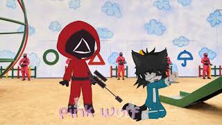 Blue or red card?meme [If me and katie were in squid game]