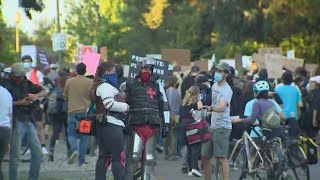 Protesters march to Seattle Mayor Durkan's house as 'CHOP' scene continues