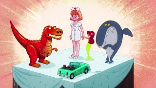 हिंदी Zig &amp; Sharko 😱 खिलौनों में शार्कोएट मरीना Hindi Cartoons for Kids