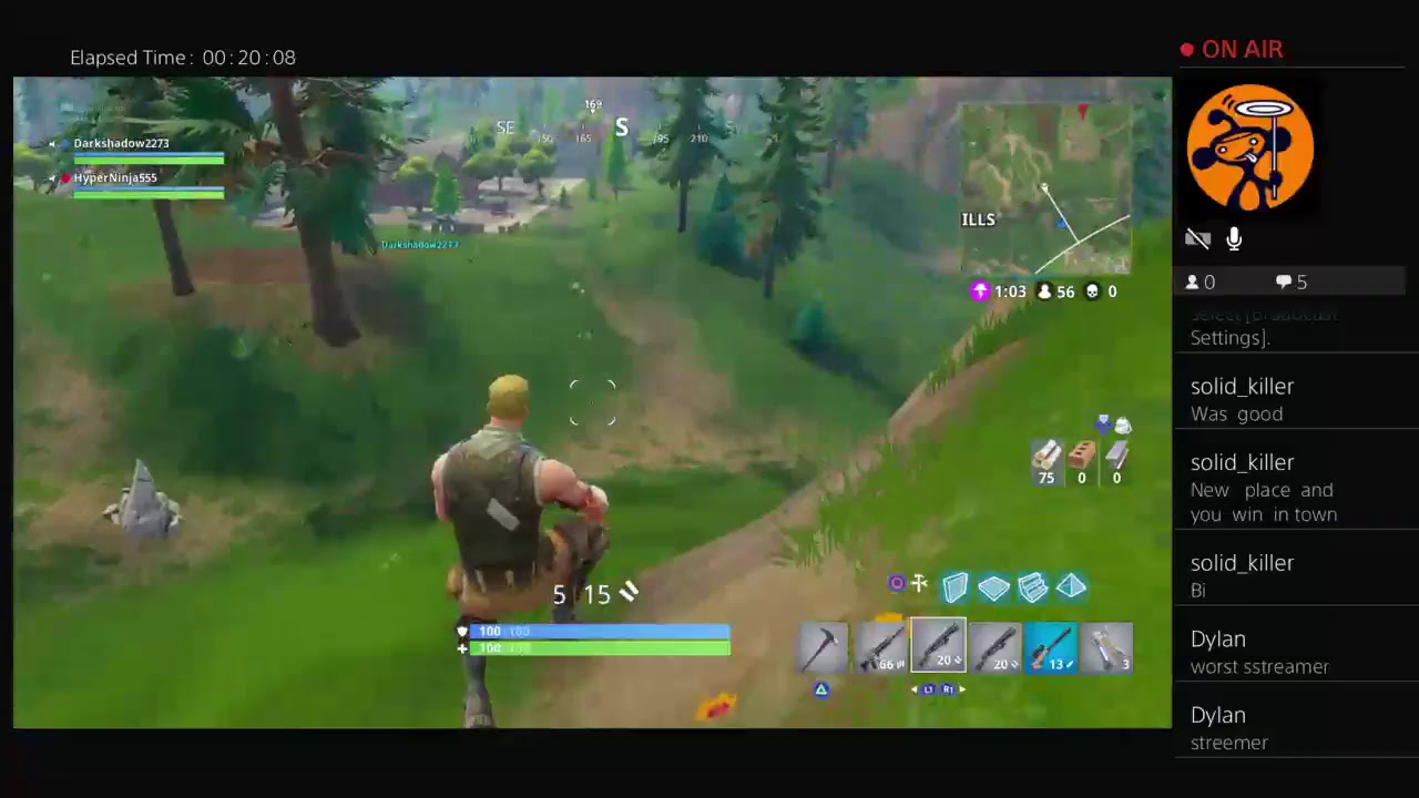 HyperNinja555's Live PS4 Broadcast