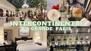 France Paris Travel VlogㅣIntercontinental La Grande Paris, Prime location Hotel Room Tour Vlog