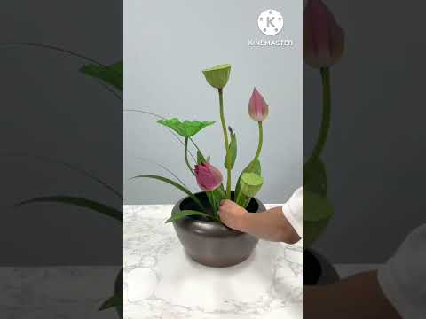 Video Bát hoa để bàn - youtube
