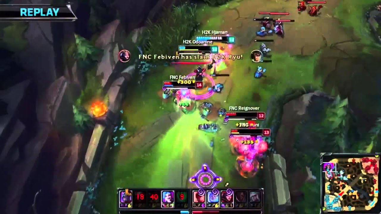 Shen bug in Fnatic vs H2K