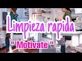 LIMPIEZA  EXPRESS  || LIMPIEMOS JUNTAS || MOTIVATE|| ♡ NSPIRATE CONMIGO ♡