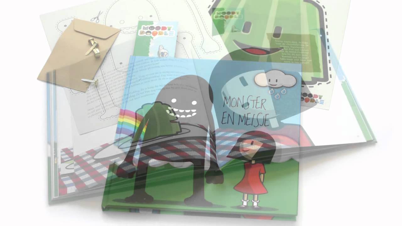 MoodyDoodle Monster en Meisje