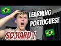 British guy tries to learn Portuguese (Brazil) - SPEAKING PORTUGUESE !