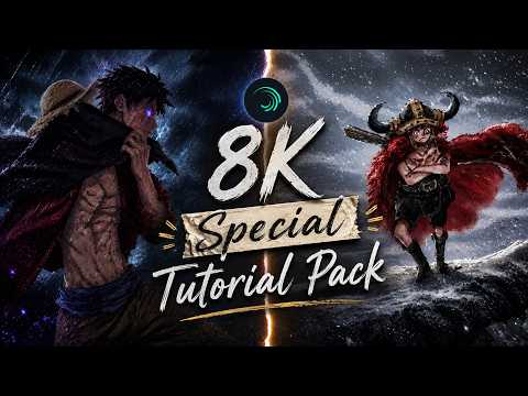 8K Special Alight Motion MEGA Pack 💀🔥 | Alight Motion | Tutorial