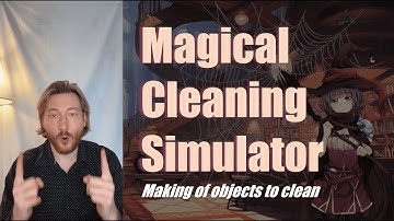Magical Cleaning Simulator Devlog: Game Feel and object variety   #gamefeel, #gamedev, #indiegame