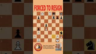 White’s Combination Leads To Pure Chaos #Chess #Shorts #ChessTactics