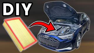 DIY 2022-2026 Audi A3 Air Filter Replacement | How To Replace Audi A3 Engine Air Filter