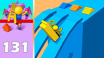 Ladder Race (IOS, Android) NEW UPDATE Gameplay Walkthrough All Levels (Level 131) #Shorts