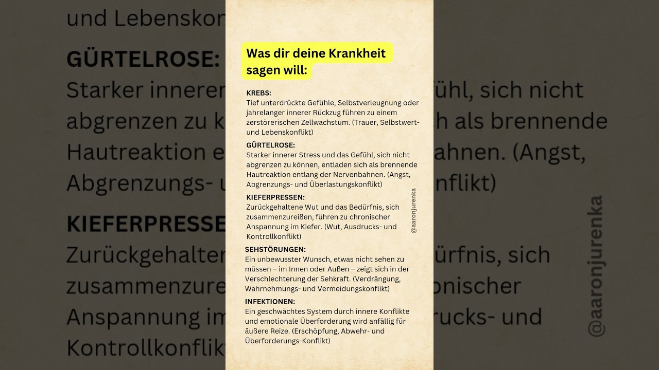 Wenn deine Seele spricht, dann… 