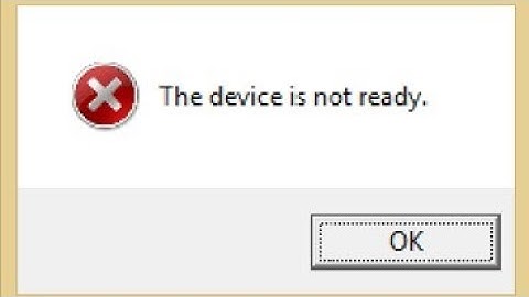 System Restore ; How to fix "The device is not ready" windows 7 ! Problem Solved ! DIY !