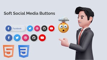 CSS Neumorphism Button Hover Effects & CSS3 Soft Button UI 😮