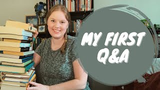 My First Booktube Q&A | Answering Your Questions About My Reading Life | 500 Subscriber Celebration