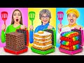 自分 vs おばあちゃんの料理チャレンジ | キッチンのハックとレシピ Multi DO Joy