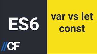 JavaScript - ES6 - Variables Types - Var Vs Let - Const - Freezing Objects - Hoisting Explained