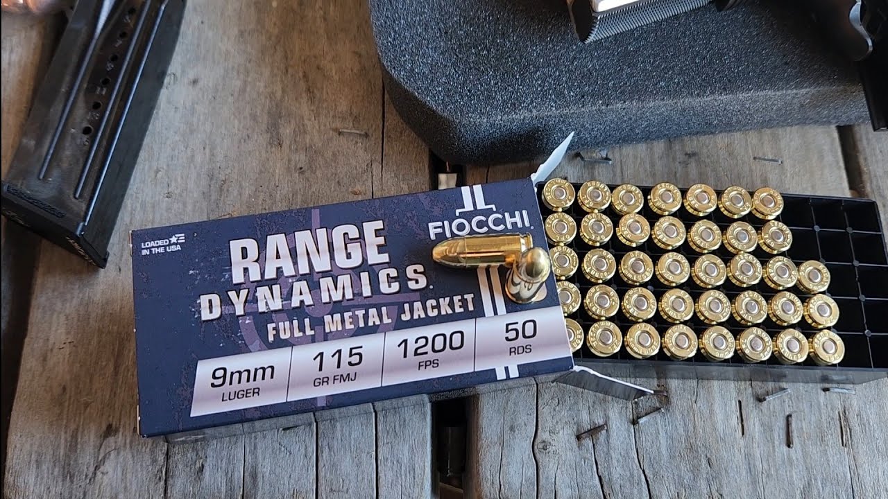 RUGER SECURITY 9 w/FIOCCHI RANGE DYNAMICS 9MM. YouTube