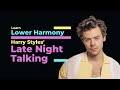 Harry styles  late night talking lyricslower harmony tutorial by robert lee online voice coach