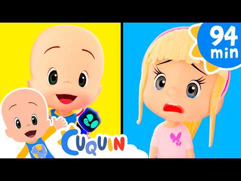 La canción de las emociones 😍😭😨 y más canciones infantiles para bebés con Cleo y Cuquín
