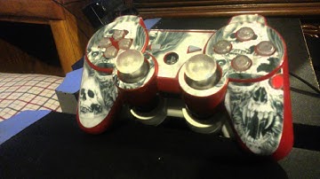 PS3 CONTROLLER SKINS AND CLEAR BUTTONS PRETTY FLY