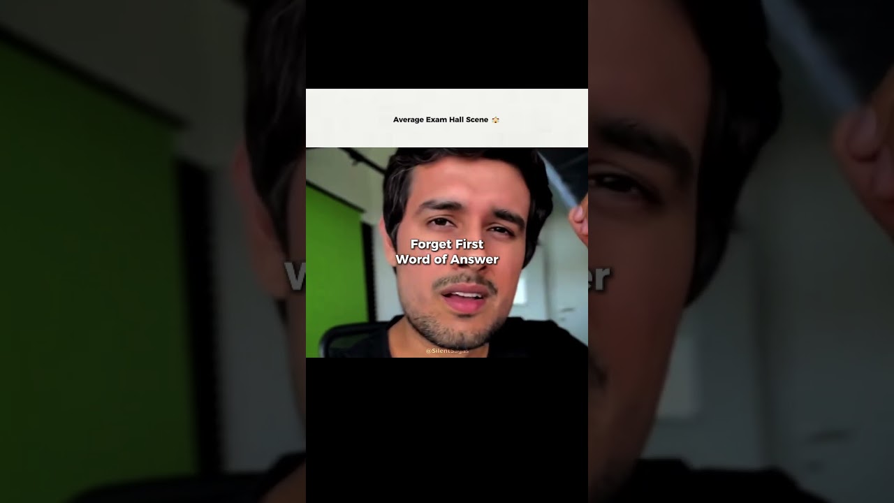 Average Exam Hall Pt 2 🗣️