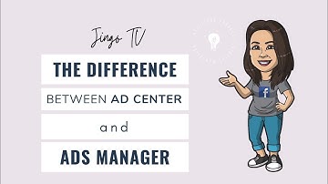 What is the difference between Ads Center Vs Ads Manager #facebookads #facebookmarketing #askjingo