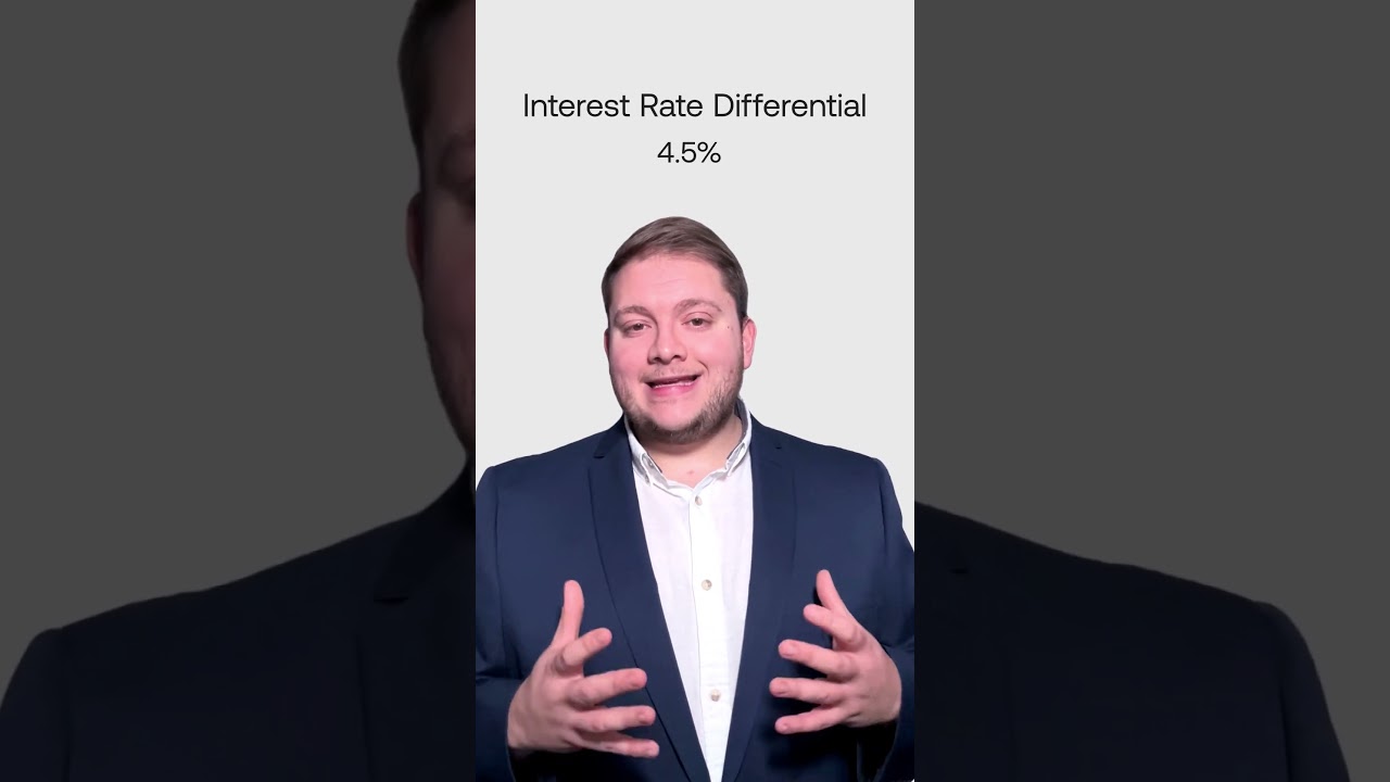 What is an interest rate differential?