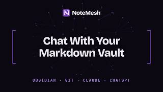 Chat With Your Markdown Vault