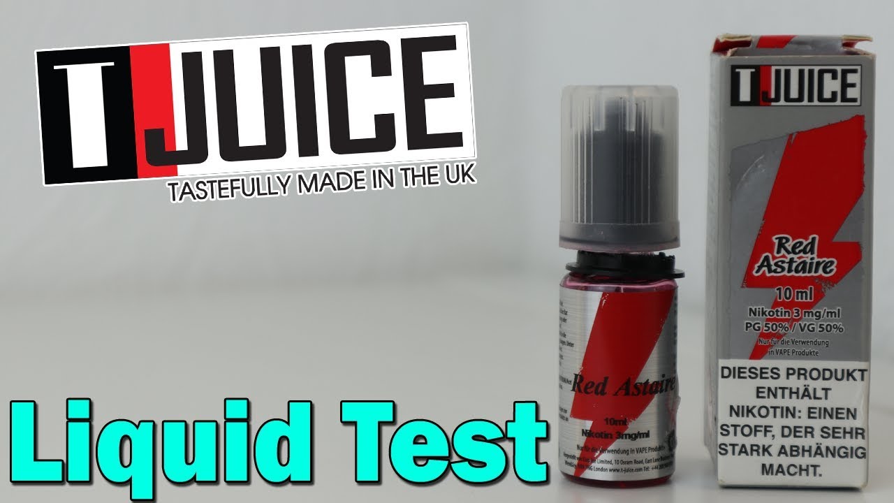 red astaire liquid mit nikotin T-JUICE Red Astaire Aroma
