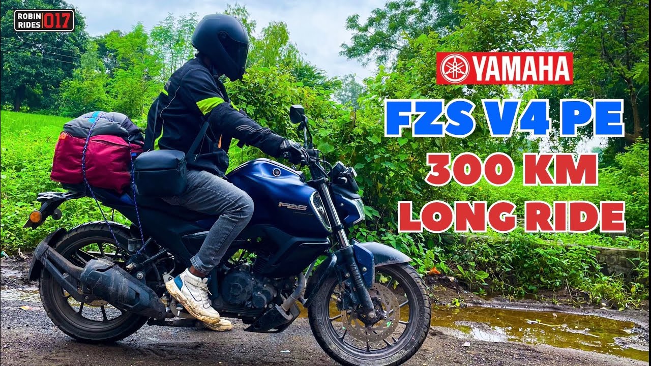 Yamaha FZS V4 Pe 300 Km Ki Long Ride | Nashik To Satpuda | Amazing Bike For Long Ride⬆️