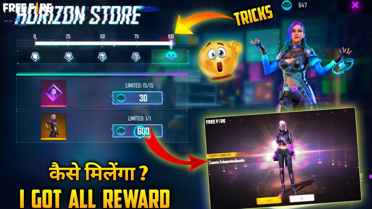 How To Complete Horizon Store || Free Fire Coders Crib Event || Horizon Store Kaise Complete Kre ?