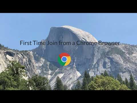 GoToWebinar - First Time Join from Chrome